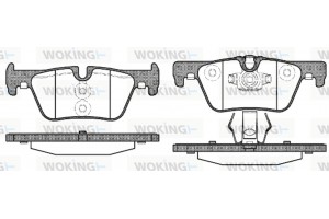 Woking Σετ τακάκια, Δισκόφρενα - P15763.00