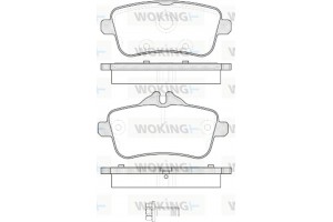 Woking Σετ τακάκια, Δισκόφρενα - P14033.00