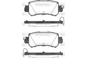 Woking Σετ τακάκια, Δισκόφρενα - P14073.00