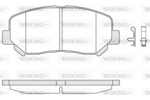 Woking Σετ τακάκια, Δισκόφρενα - P14133.02