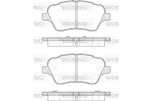 Woking Σετ τακάκια, Δισκόφρενα - P14143.00