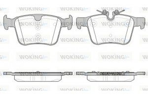 Woking Σετ τακάκια, Δισκόφρενα - P14163.40