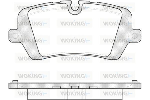 Woking Σετ τακάκια, Δισκόφρενα - P14413.00