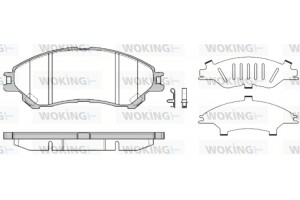 Woking Σετ τακάκια, Δισκόφρενα - P14893.02