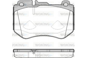Woking Σετ τακάκια, Δισκόφρενα - P14913.00