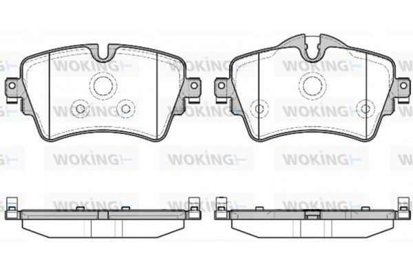 Woking Σετ τακάκια, Δισκόφρενα - P14993.08