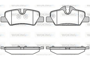 Woking Σετ τακάκια, Δισκόφρενα - P17003.00