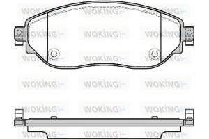 Woking Σετ τακάκια, Δισκόφρενα - P17173.08