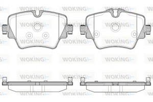 Woking Σετ τακάκια, Δισκόφρενα - P17253.08