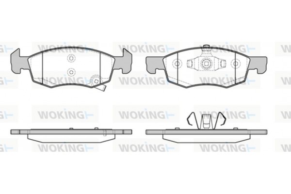 Woking Σετ τακάκια, Δισκόφρενα - P17343.02