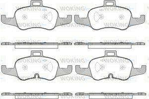 Woking Σετ τακάκια, Δισκόφρενα - P17533.00