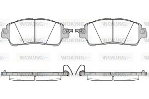 Woking Σετ τακάκια, Δισκόφρενα - P17563.04