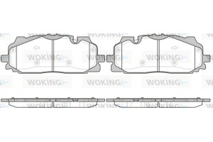 Woking Σετ τακάκια, Δισκόφρενα - P17673.00