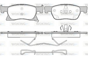 Woking Σετ τακάκια, Δισκόφρενα - P17813.02