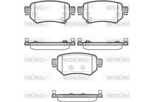 Woking Σετ τακάκια, Δισκόφρενα - P17823.02