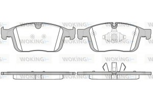 Woking Σετ τακάκια, Δισκόφρενα - P17893.00