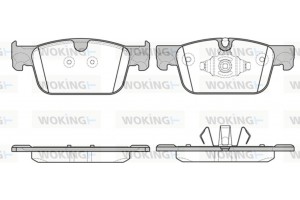 Woking Σετ τακάκια, Δισκόφρενα - P17923.10