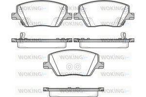 Woking Σετ τακάκια, Δισκόφρενα - P17953.02
