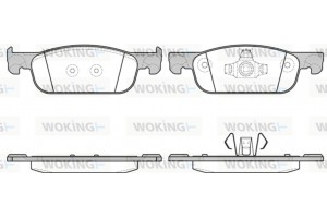 Woking Σετ τακάκια, Δισκόφρενα - P16183.00