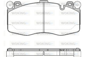 Woking Σετ τακάκια, Δισκόφρενα - P16423.10