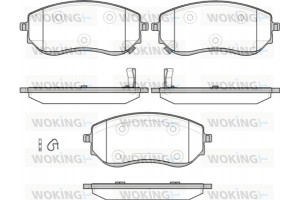 Woking Σετ τακάκια, Δισκόφρενα - P19013.02