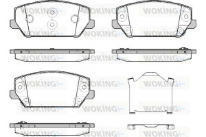 Woking Σετ τακάκια, Δισκόφρενα - P19093.02