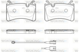 Woking Σετ τακάκια, Δισκόφρενα - P19173.02