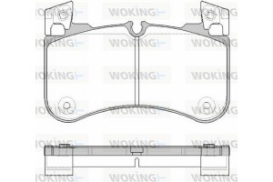 Woking Σετ τακάκια, Δισκόφρενα - P19313.00