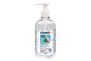 Αλκοολούχο Gel Με Αντλία Clean+ By Feral 500ml 1 Τεμάχιο