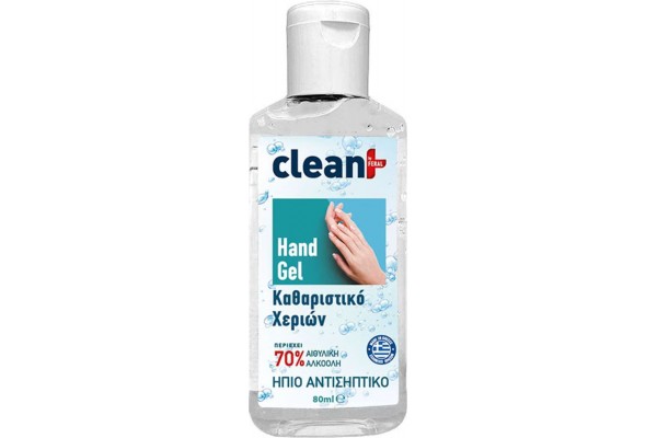 Αλκοολούχο Gel Clean+ By Feral 80ml 1 Τεμάχιο
