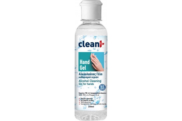 Αλκοολούχο Gel Clean+ By Feral 250ml 1 Τεμάχιο