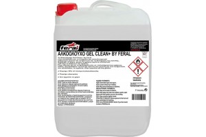 Αλκοολούχο Gel Clean+ By Feral 10lt 1 Τεμάχιο