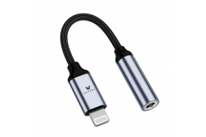 Wevora Αντάπτορας Lightning to 3.5mm Jack Για Συσκευές Apple 10cm