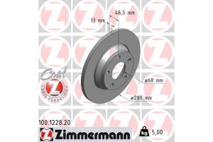 Zimmermann Δισκόπλακα - 100.1228.20