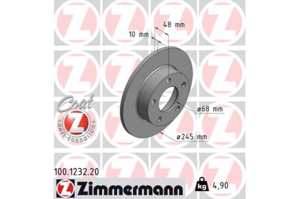 Zimmermann Δισκόπλακα - 100.1232.20