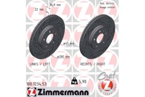 Zimmermann Δισκόπλακα - 100.1234.53