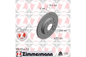 Zimmermann Δισκόπλακα - 100.1244.52