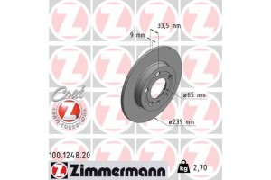 Zimmermann Δισκόπλακα - 100.1248.20