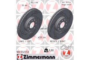 Zimmermann Δισκόπλακα - 100.1249.53
