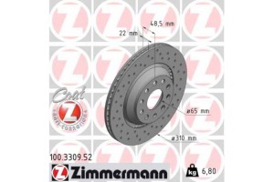 Zimmermann Δισκόπλακα - 100.3309.52