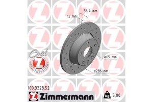 Zimmermann Δισκόπλακα - 100.3328.52
