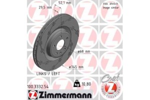 Zimmermann Δισκόπλακα - 100.3332.54