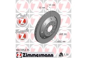 Zimmermann Δισκόπλακα - 100.3353.75