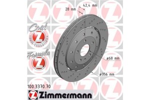 Zimmermann Δισκόπλακα - 100.3370.70