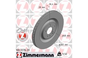 Zimmermann Δισκόπλακα - 100.3376.20