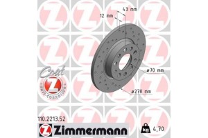 Zimmermann Δισκόπλακα - 110.2213.52