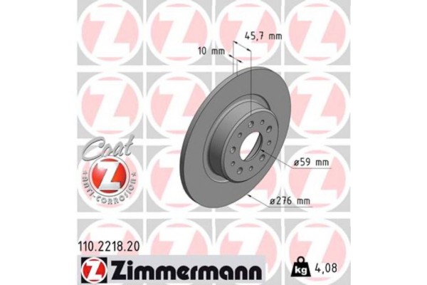 Zimmermann Δισκόπλακα - 110.2218.20