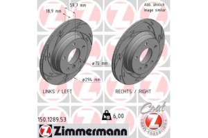 Zimmermann Δισκόπλακα - 150.1289.53