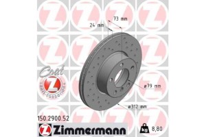 Zimmermann Δισκόπλακα - 150.2900.52