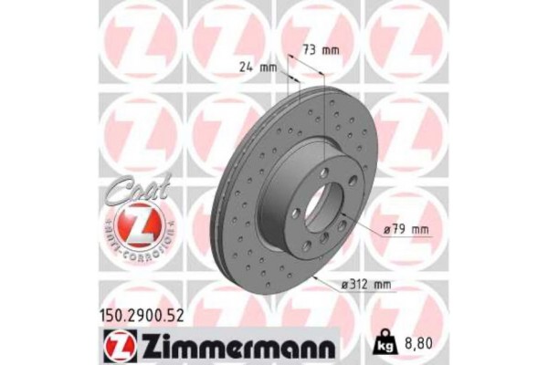 Zimmermann Δισκόπλακα - 150.2900.52
